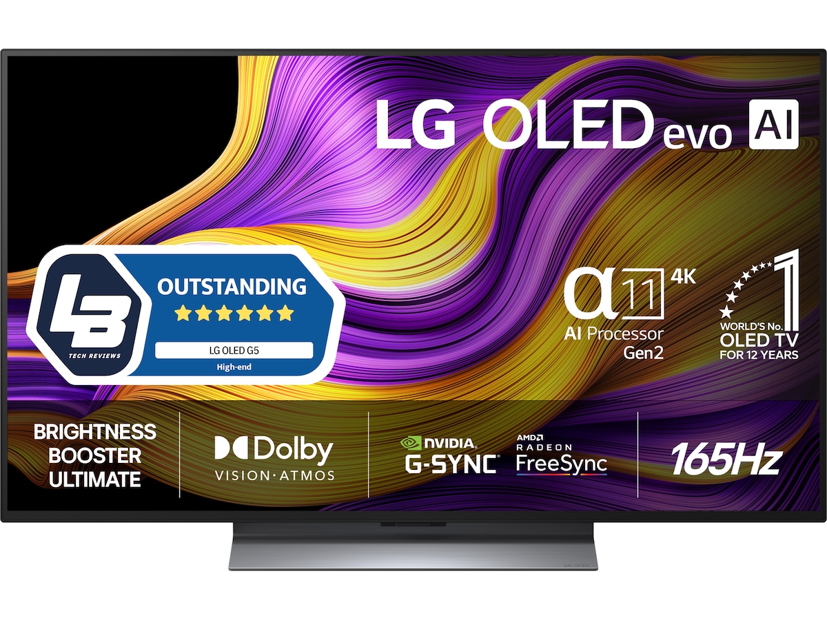 LG 48" G5 AI 4K OLED Smart TV (2025) 20 - 49 tommer TV
