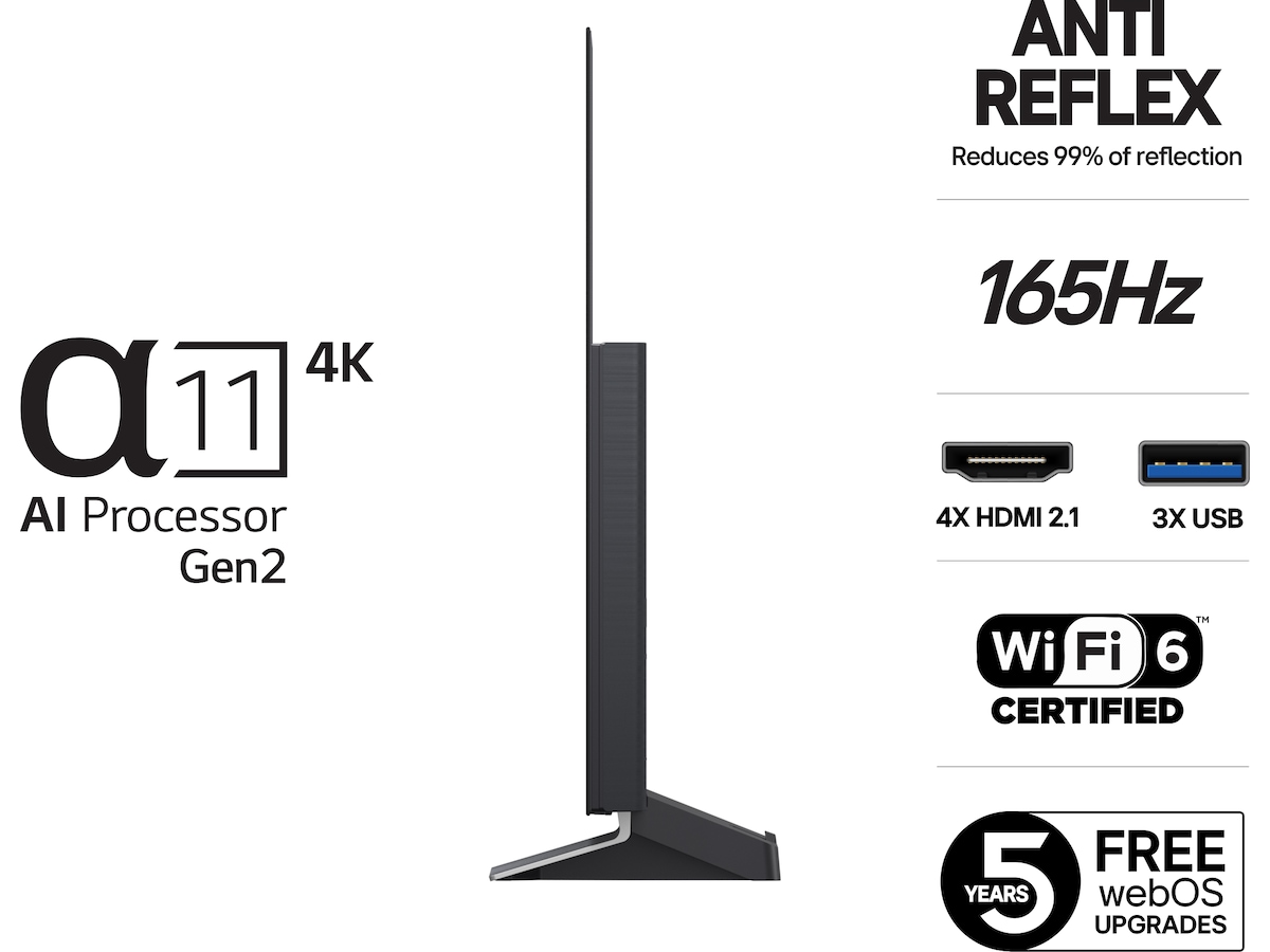 LG 48" G5 AI 4K OLED Smart TV (2025) 20 - 49 tommer TV