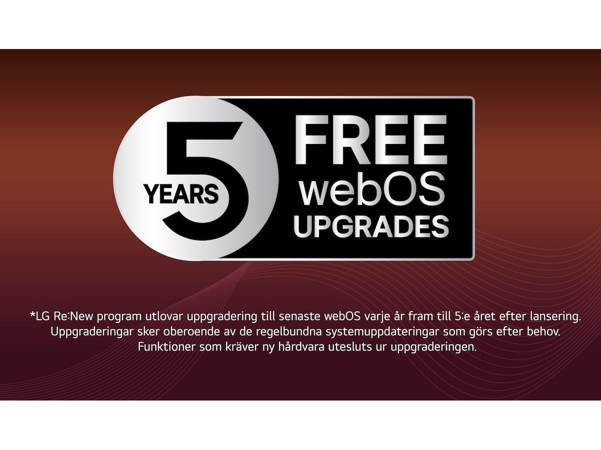 LG 48" G5 AI 4K OLED Smart TV (2025) 20 - 49 tommer TV