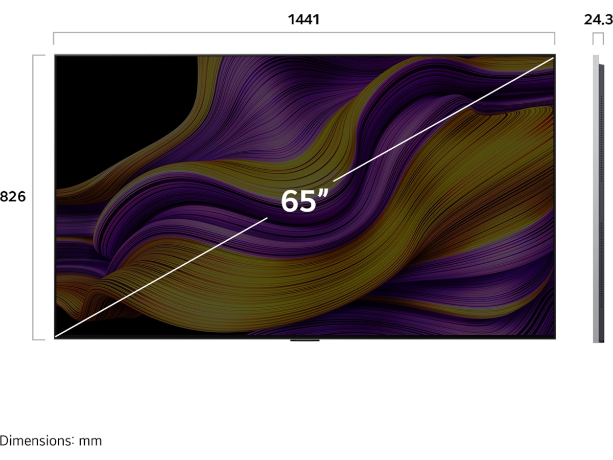 LG 65" G5 AI 4K OLED Smart TV (2025) 60 - 69 tommer TV