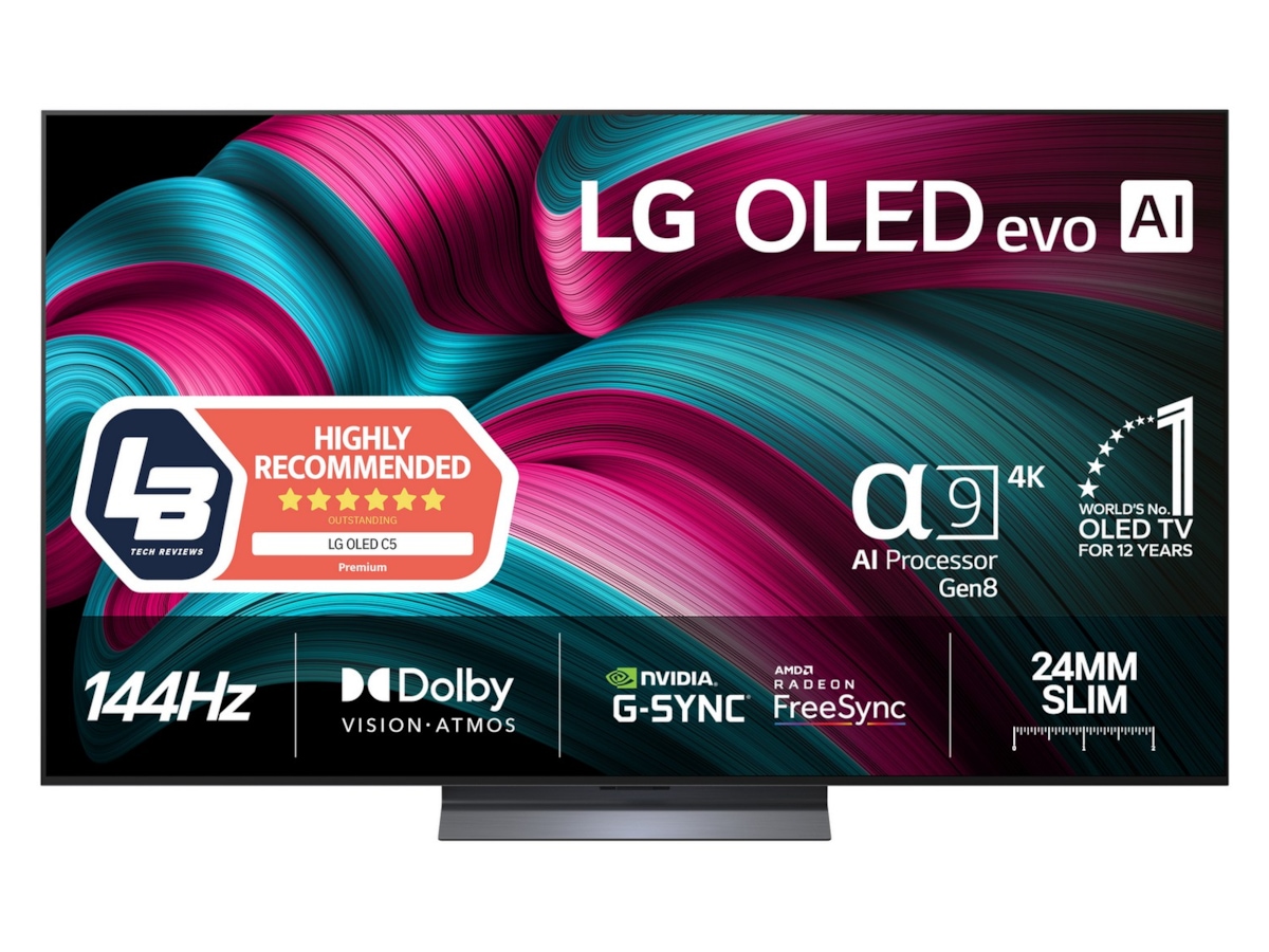 LG 65" C5 AI 4K OLED smart-TV (2025) 60 - 69 tommer TV