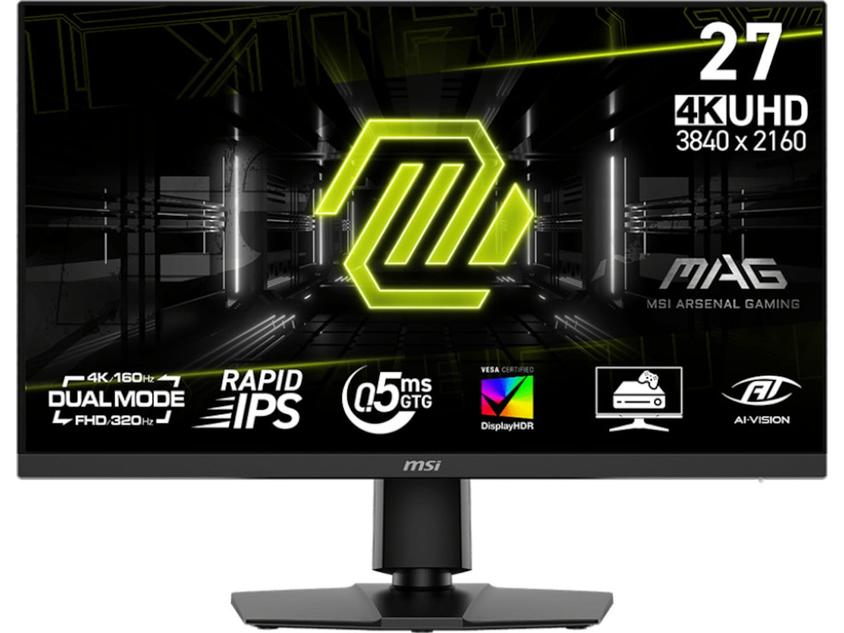 MSI 27" 4K gamingskærm 272URDF E16 Gamingskærme