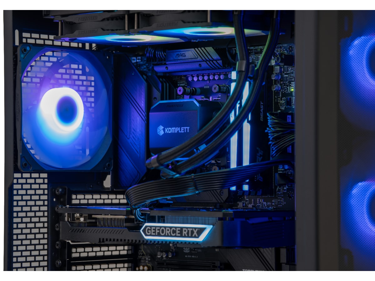 Komplett-PC Advanced Gaming a165 RGB Stationær Gaming PC