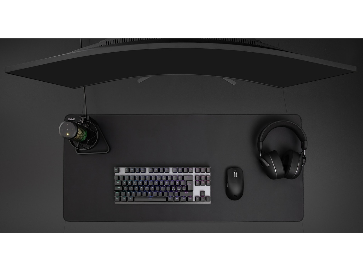 Svive Flow Gaming Musmatta Performance XL (svart) Gamingmusemåtte