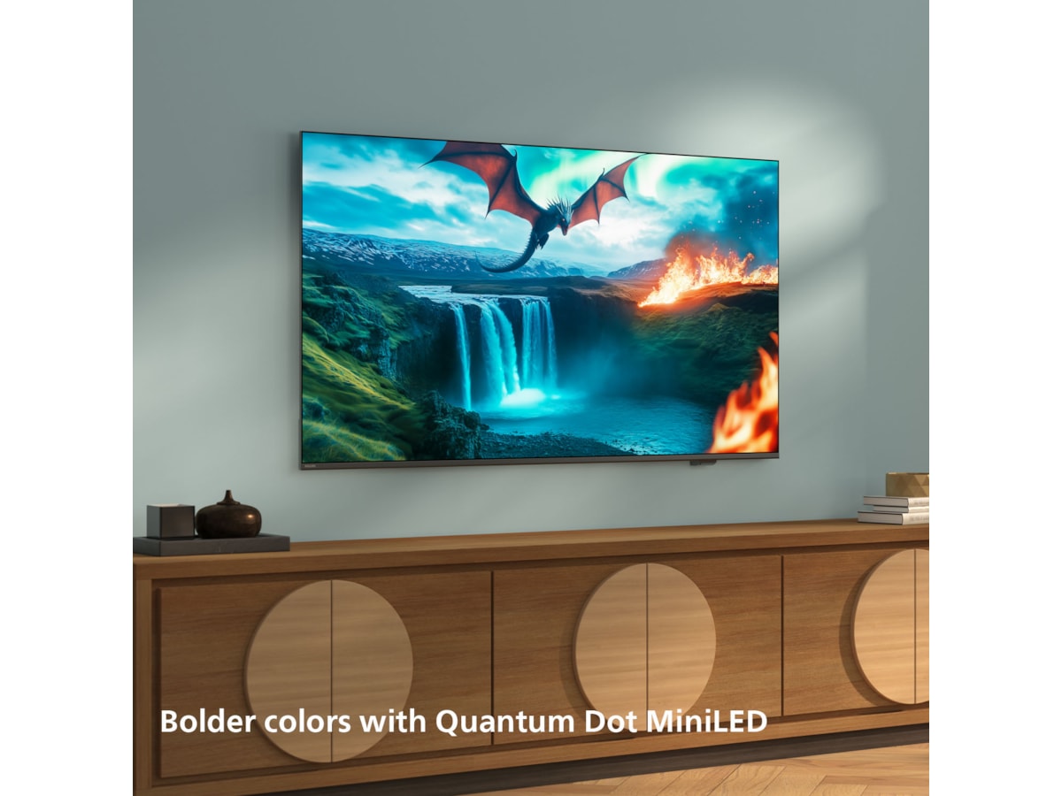 Philips 65" MLED810/12 QD smart miniLED TV (2025) 60 - 69 tommer TV