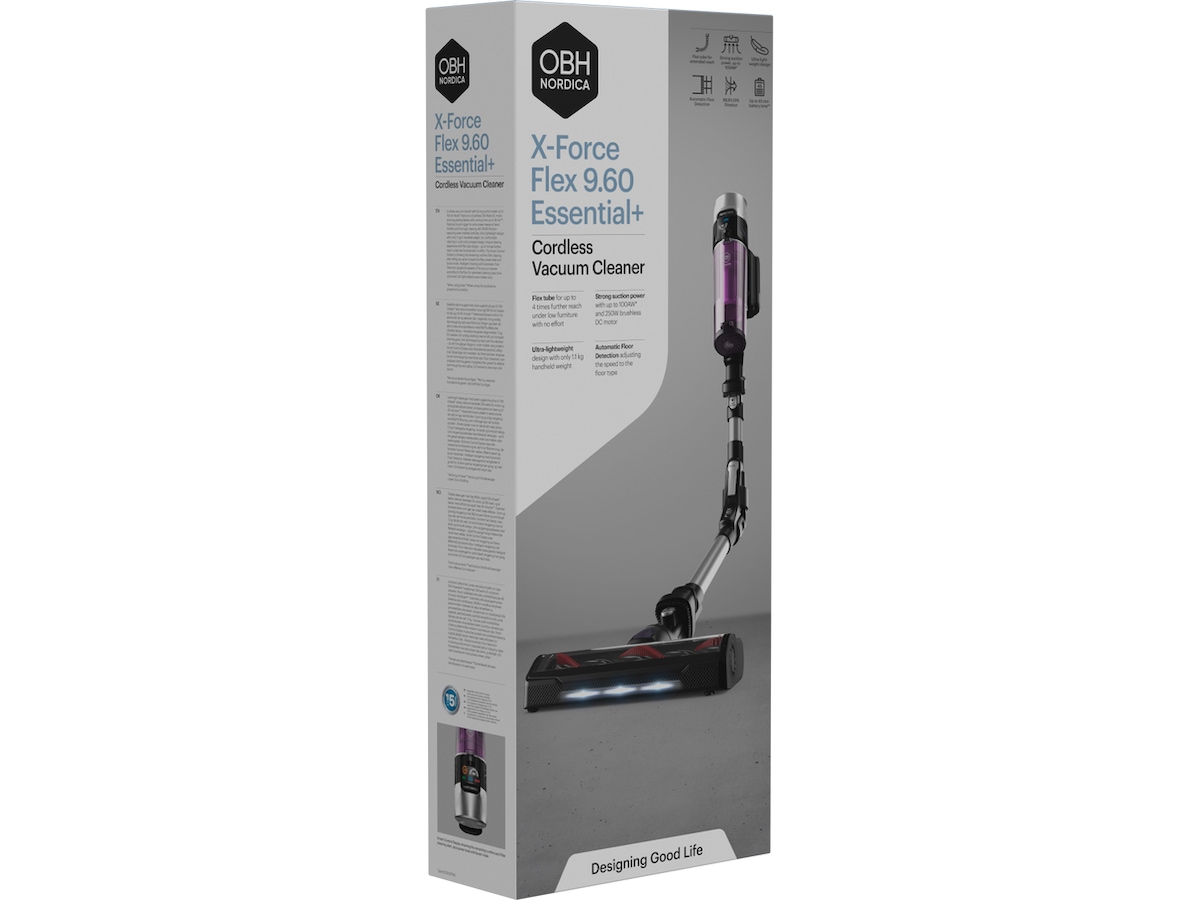 OBH NORDICA X-Force 9.60 Flex Essential+ Støvsuger EO2037NO Støvsugere