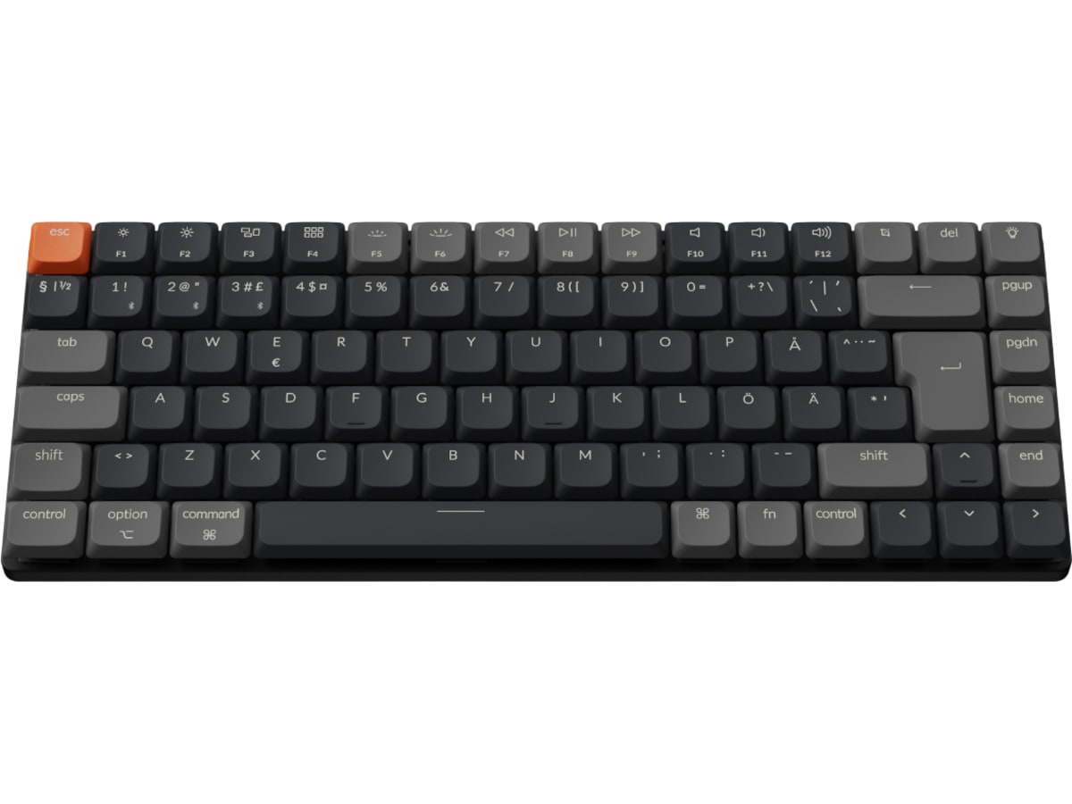 Keychron K3 V3 RGB Aluminium QMK Low Profile 2.0 Super Brown trådløst tastatur Gamingkeyboard
