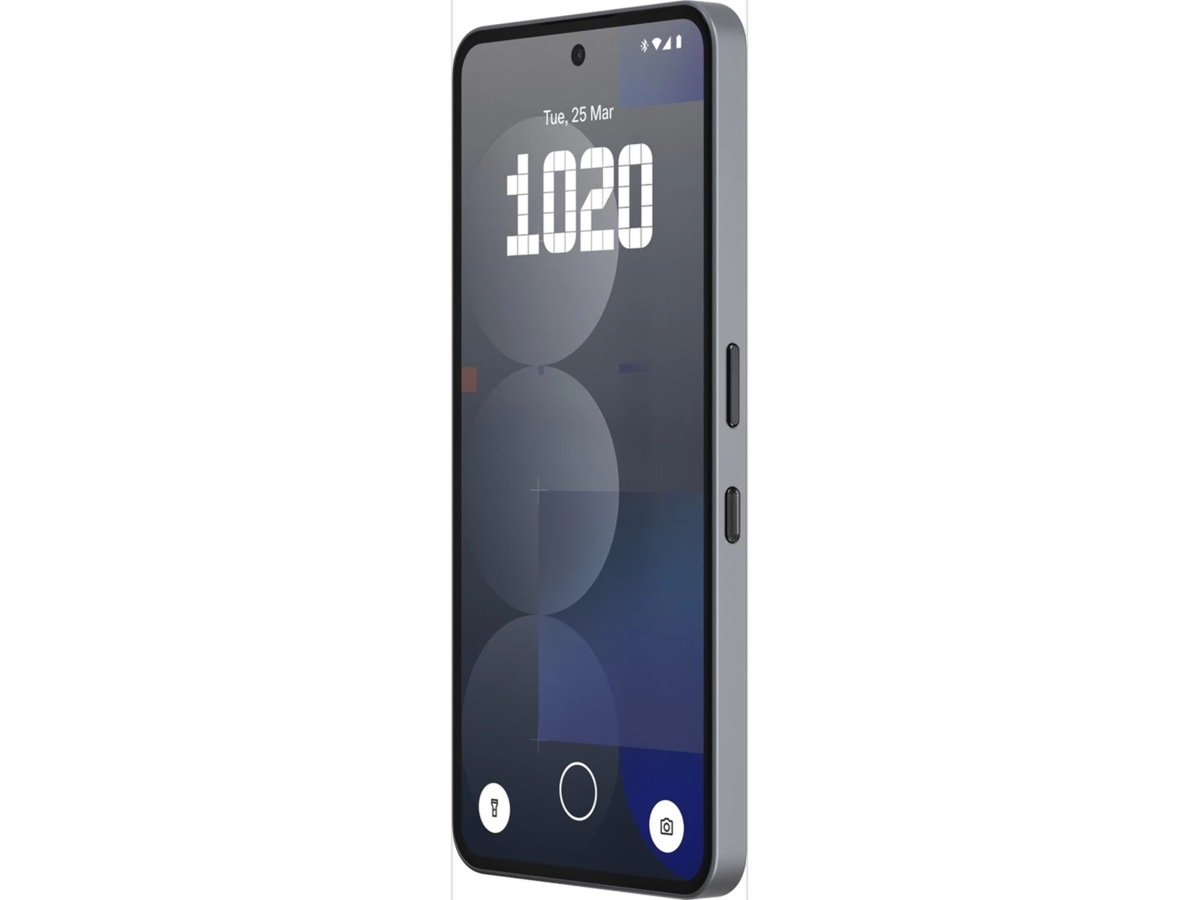 Nothing Phone (3a) Pro 12+256GB (grå) Mobiltelefoner