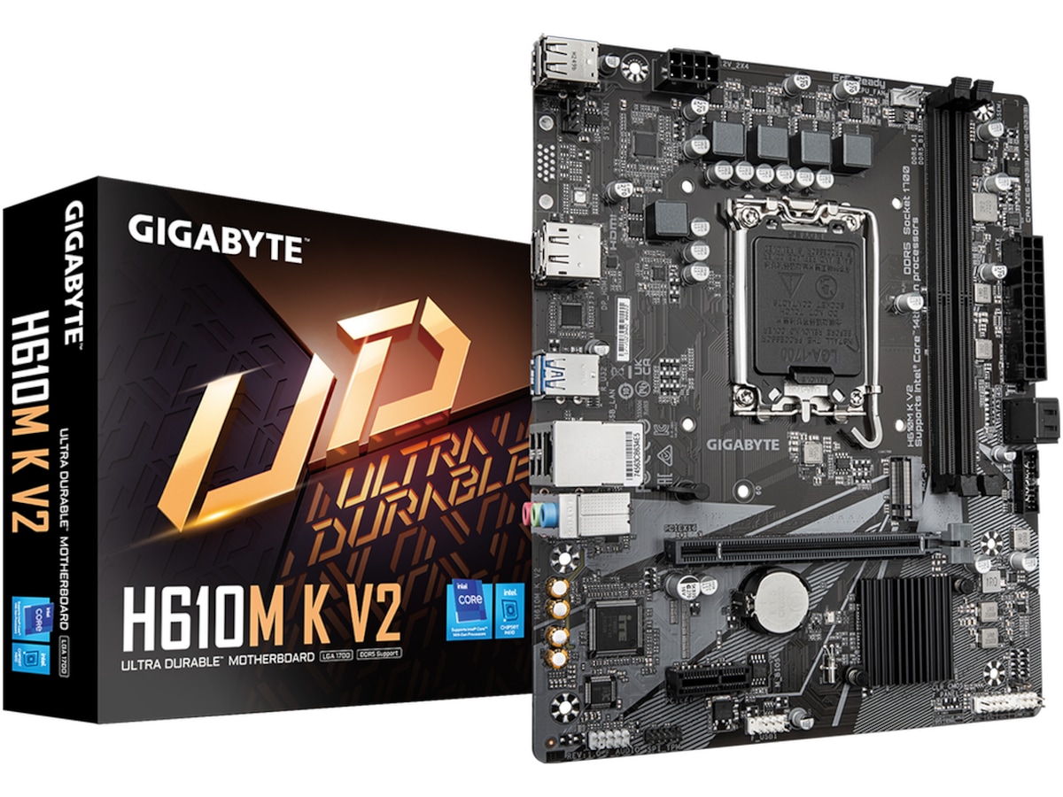 Gigabyte H610M K V2 Bundkort Intel Socket