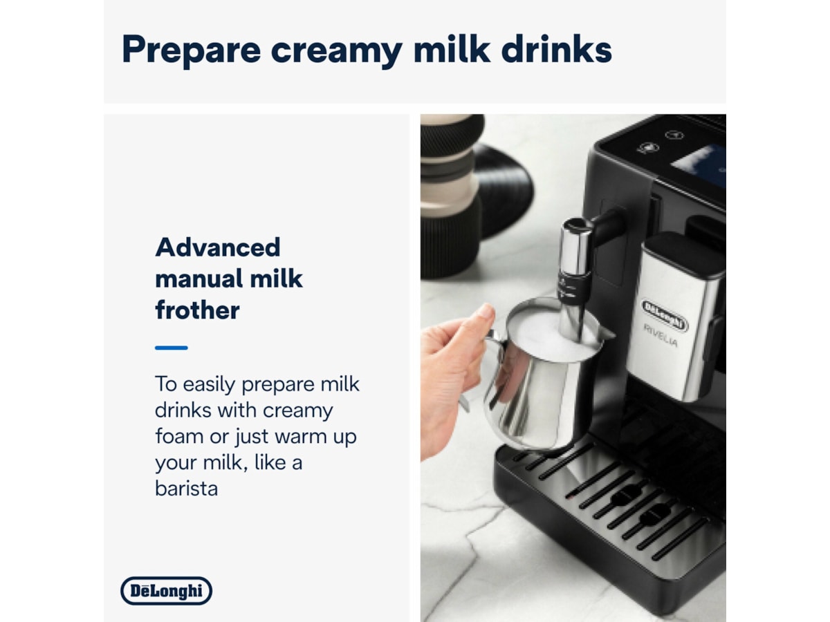 DeLonghi Rivelia automatisk kaffemaskine Espressomaskiner