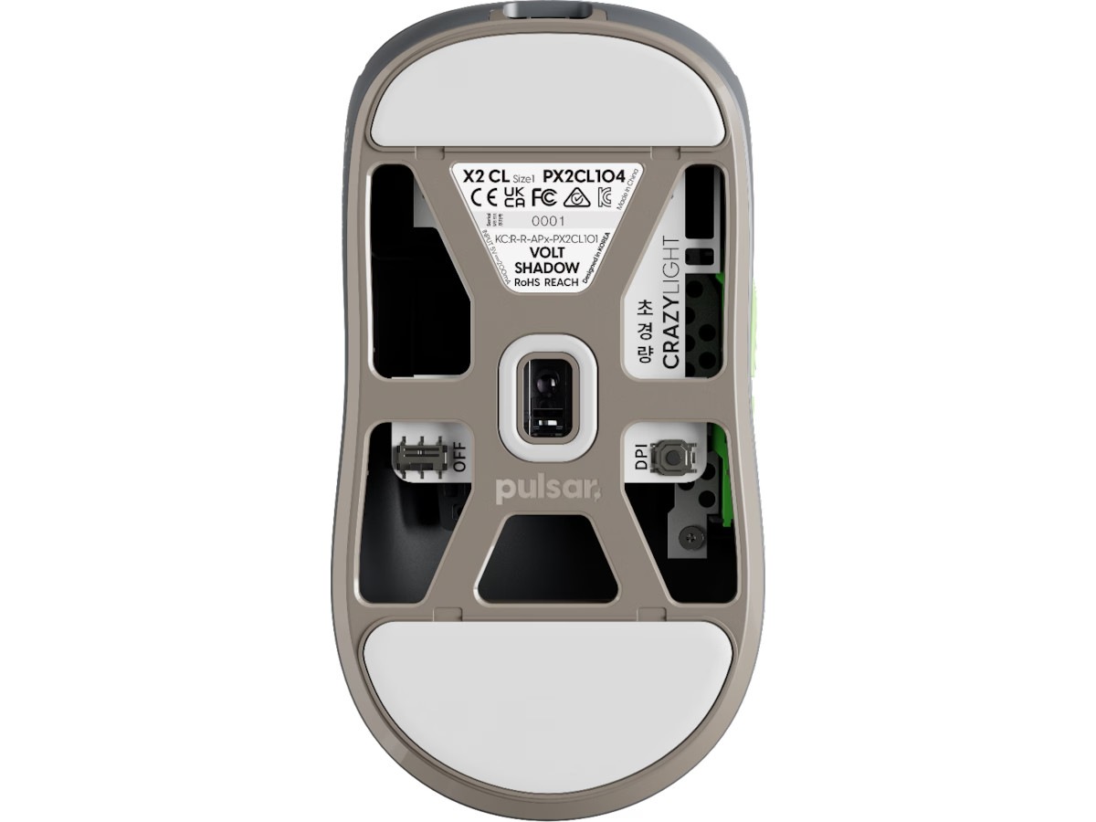 Pulsar X2 CrazyLight trådløs gamingmus (Volt Shadow) Gamingmus