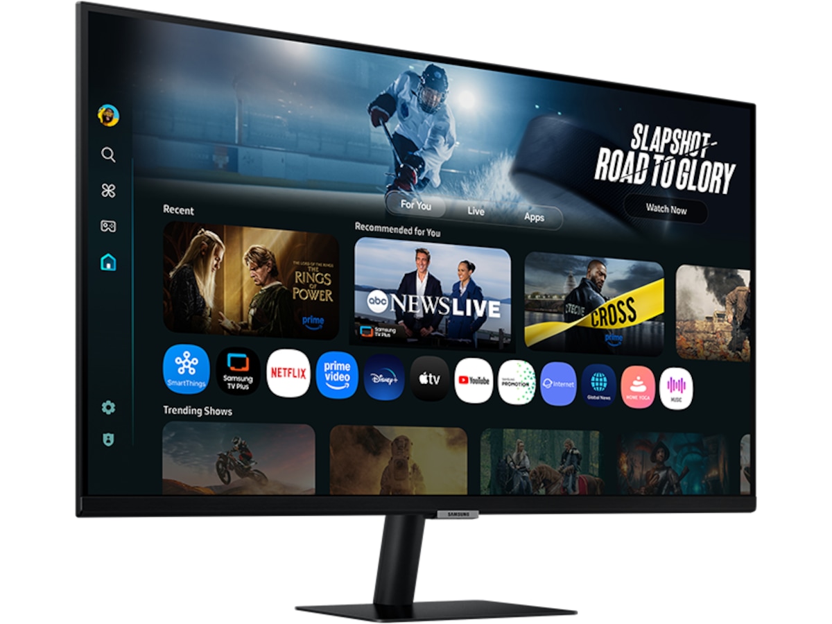 Samsung 32" 4K smart skærm M7 32FM702 (sort) Skærme