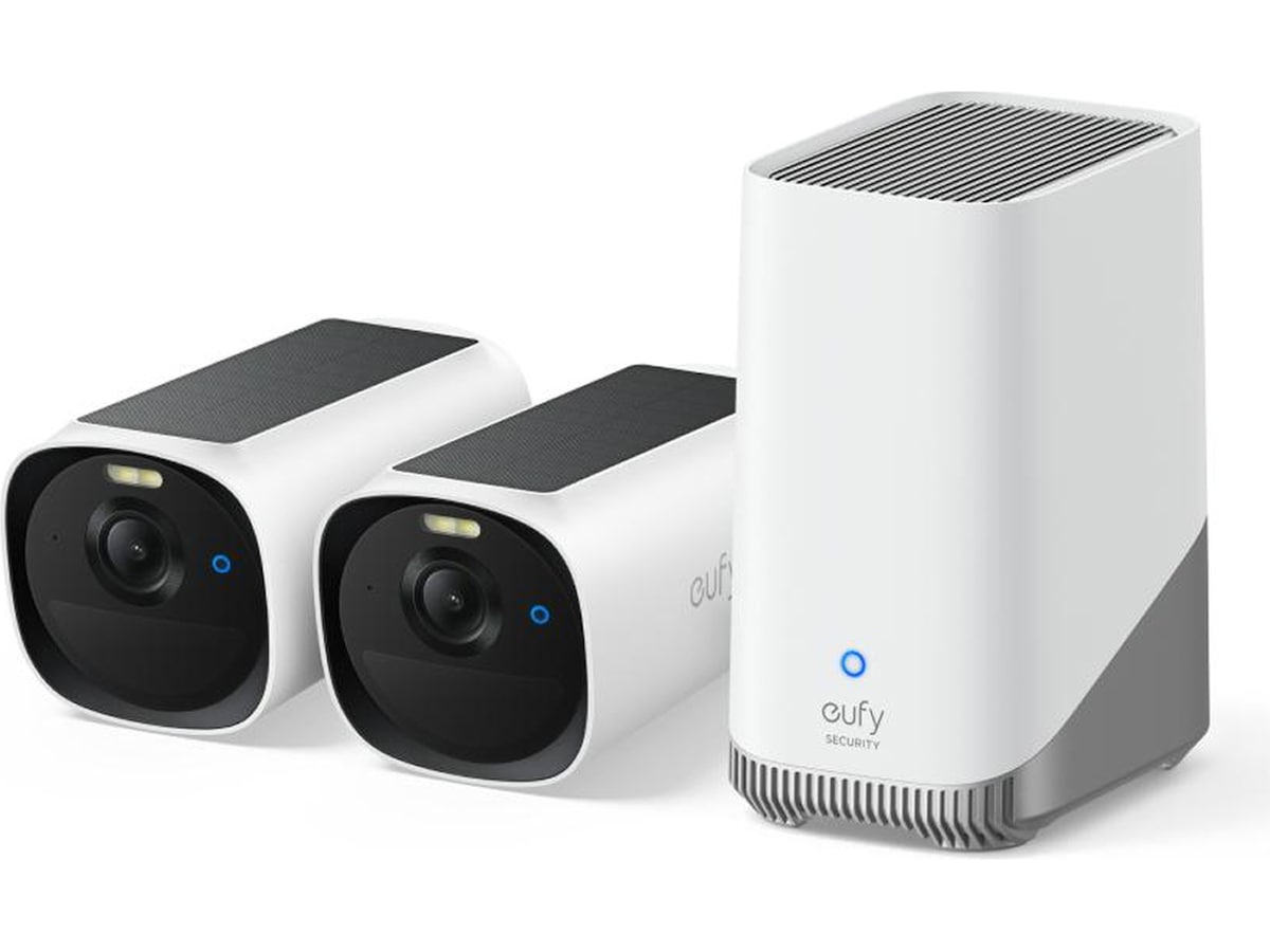 Eufy EufyCam 2x E40 sikkerhedskamera (HomeBase S380) Overvågningskameraer
