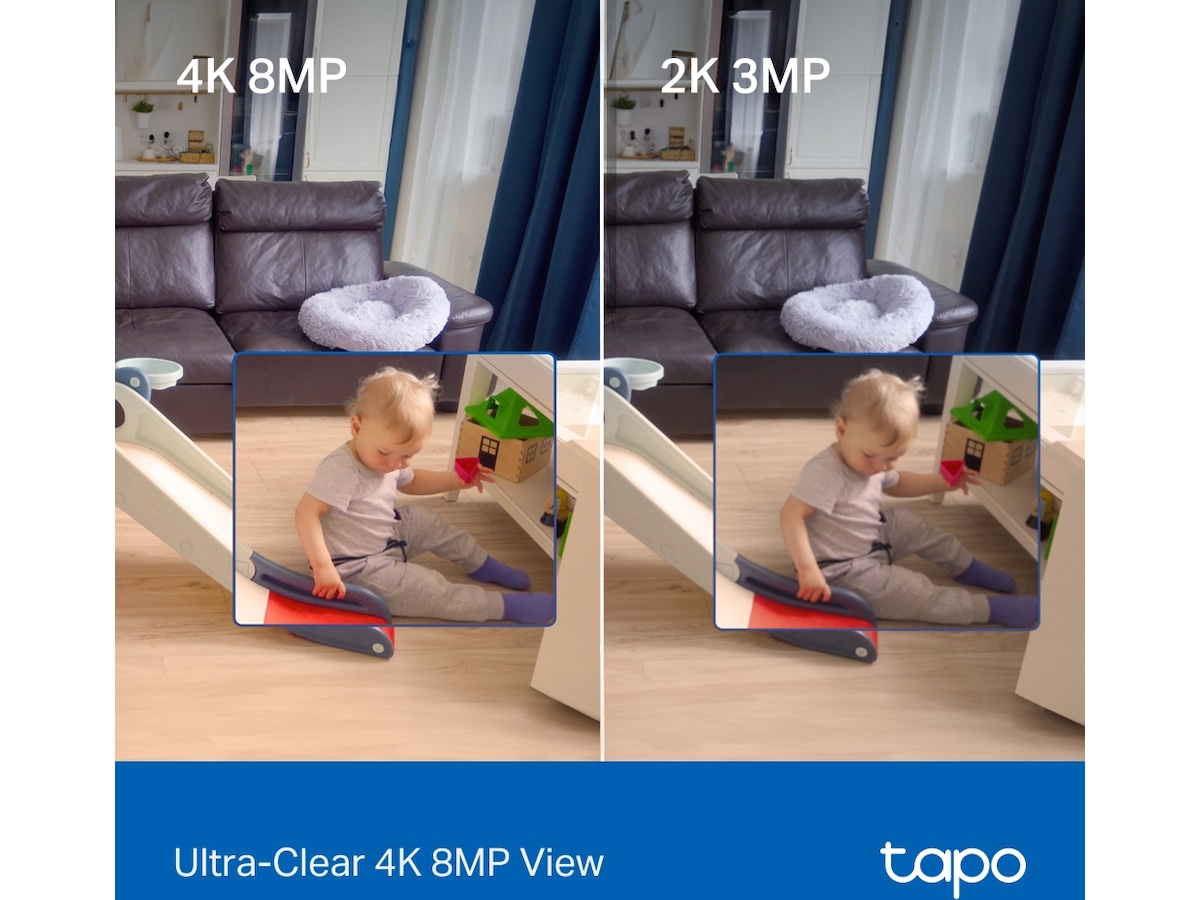 TP Link Tapo C260 4K overvågningskamera Overvågningskameraer