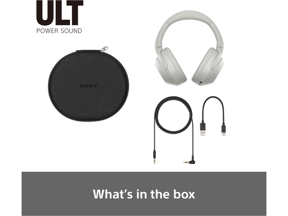 Sony ULT WEAR trådløse høretelefoner Over-Ear med mic (hvid) Høretelefoner