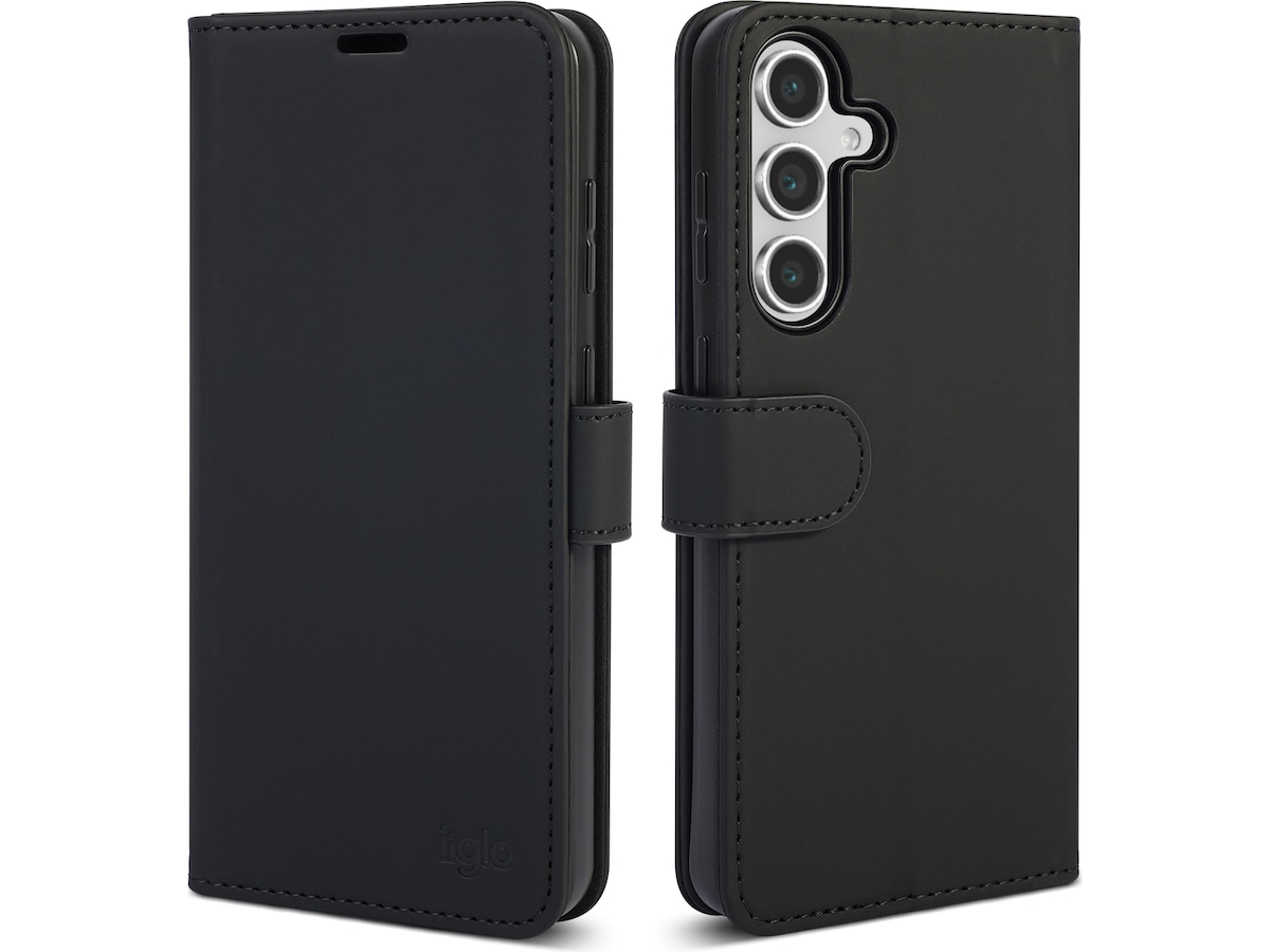 iiglo Galaxy S25 FE Wallet Cover (sort) Mobilcover
