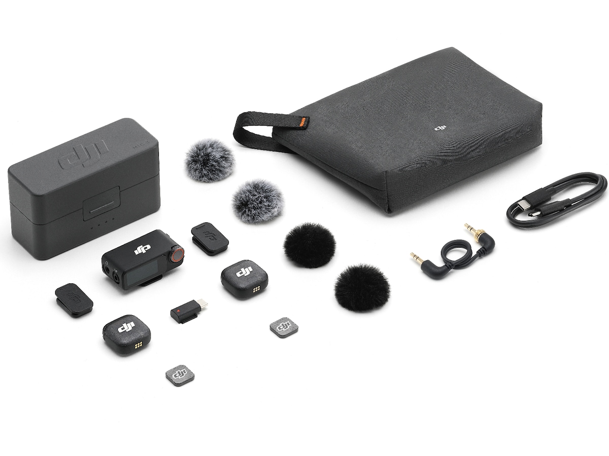 DJI Mic 3 (2 TX + 1 RX + Charging Case) Kameramikrofon