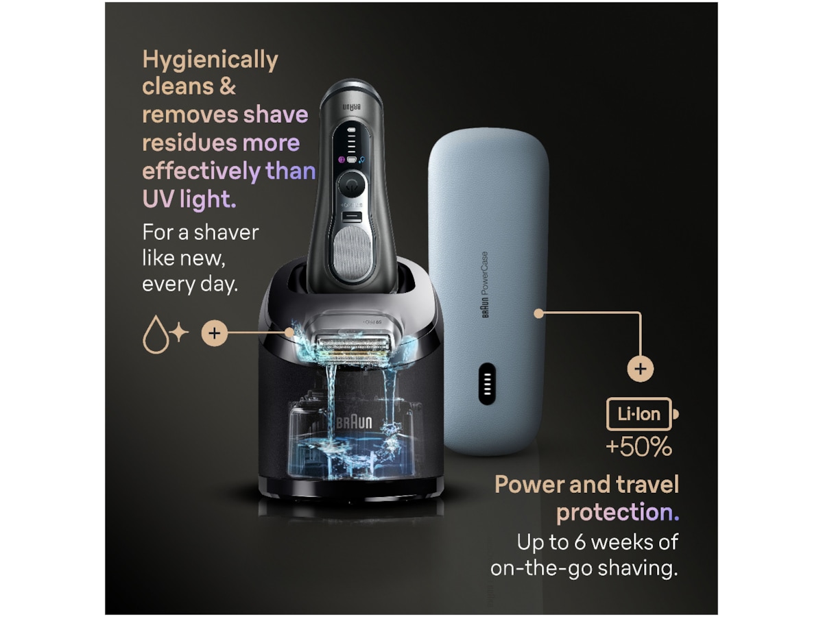 Braun Series 9 PRO+ elektrisk barbermaskine 9675CC Barbermaskine