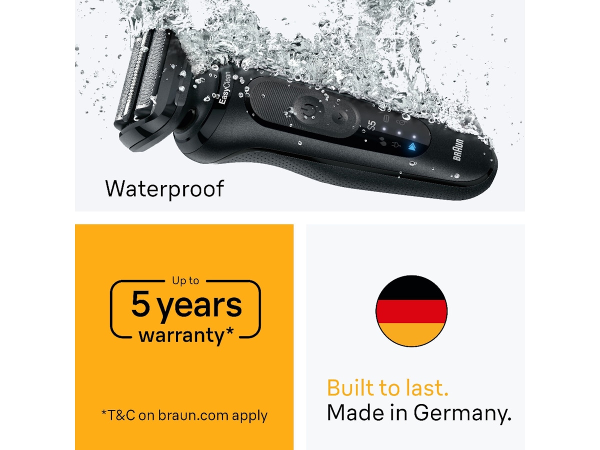 Braun Series 5 elektrisk barbermaskine 52-N1200S Barbermaskine