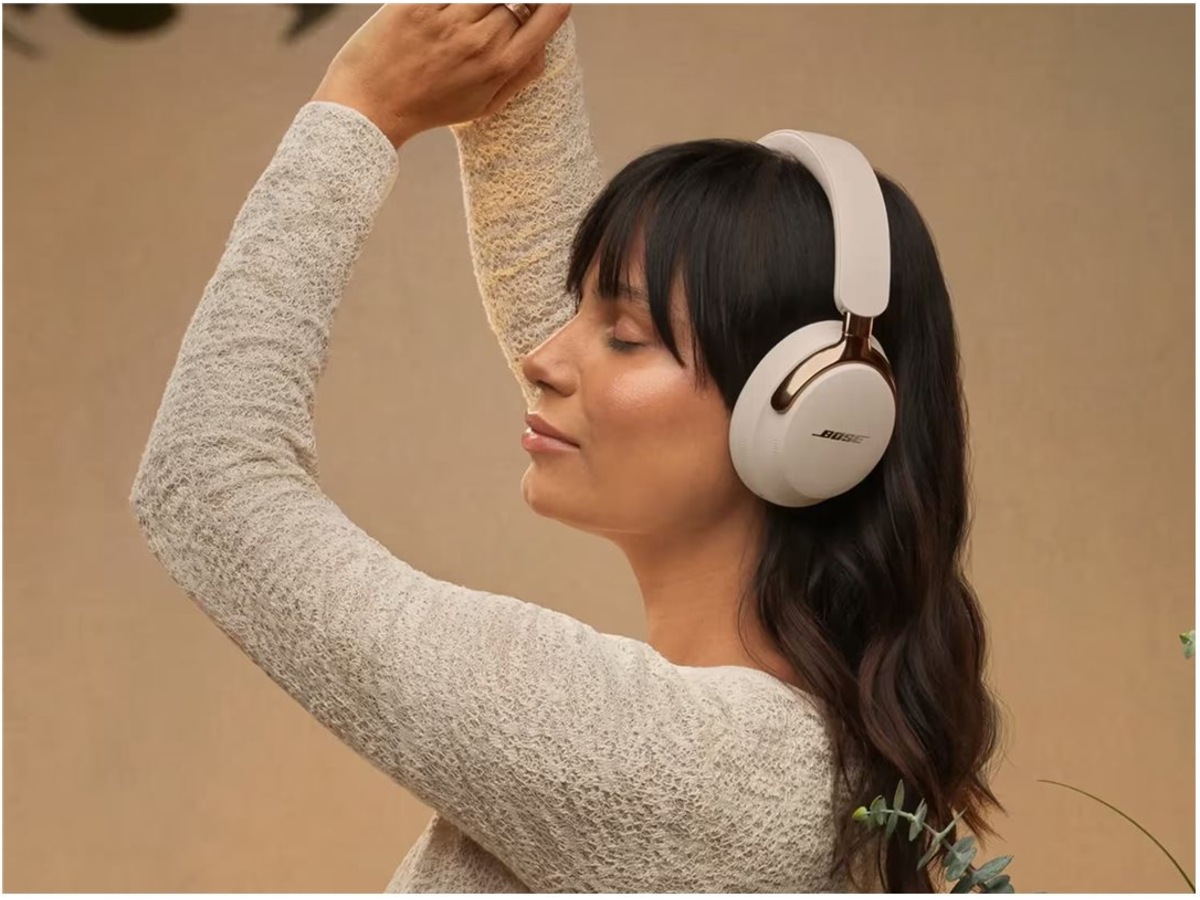 Bose QuietComfort ULTRA II trådløse hovedtelefoner (driftwood sand) Høretelefoner