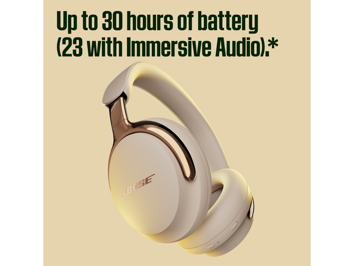 Bose QuietComfort ULTRA II trådløse hovedtelefoner (driftwood sand) Høretelefoner