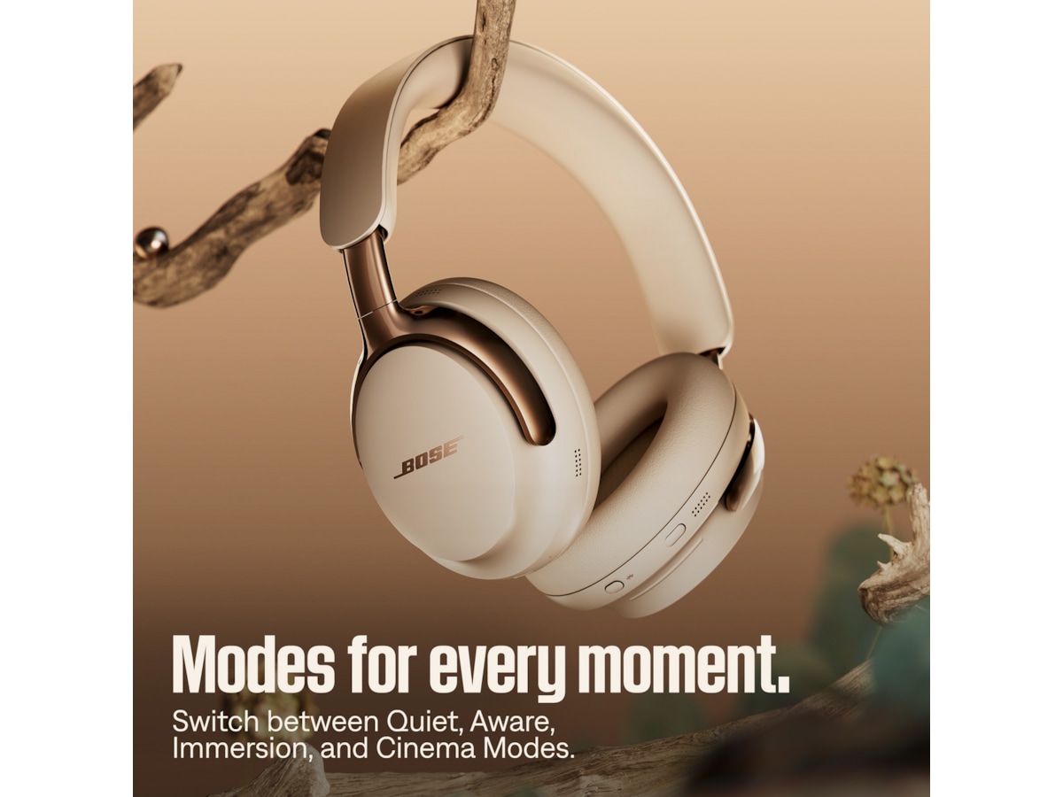 Bose QuietComfort ULTRA II trådløse hovedtelefoner (driftwood sand) Høretelefoner