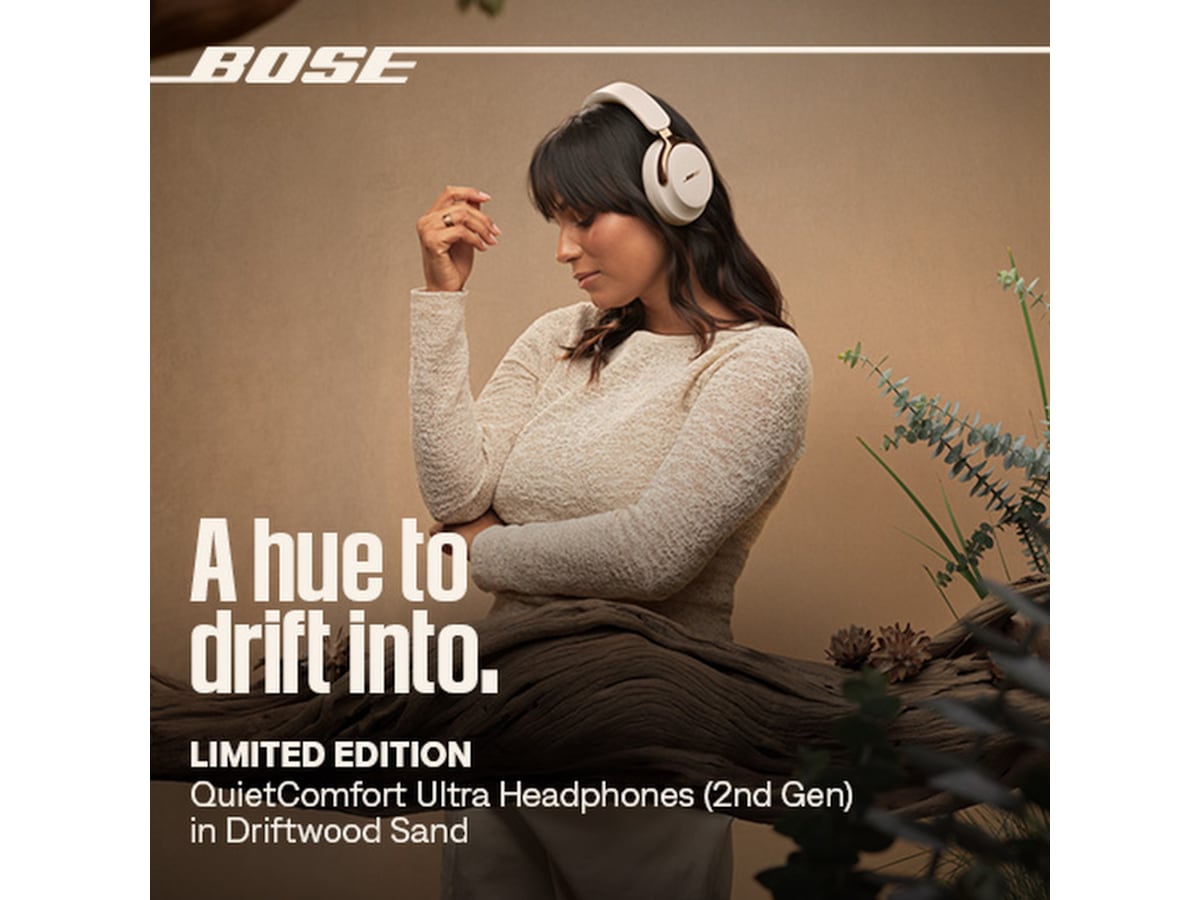 Bose QuietComfort ULTRA II trådløse hovedtelefoner (driftwood sand) Høretelefoner