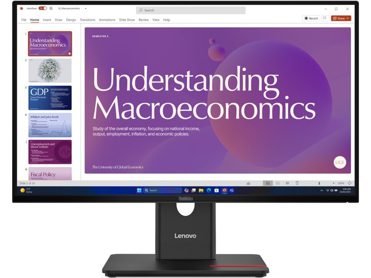 Lenovo 24" skærm ThinkVision  T24D-40 Skærme