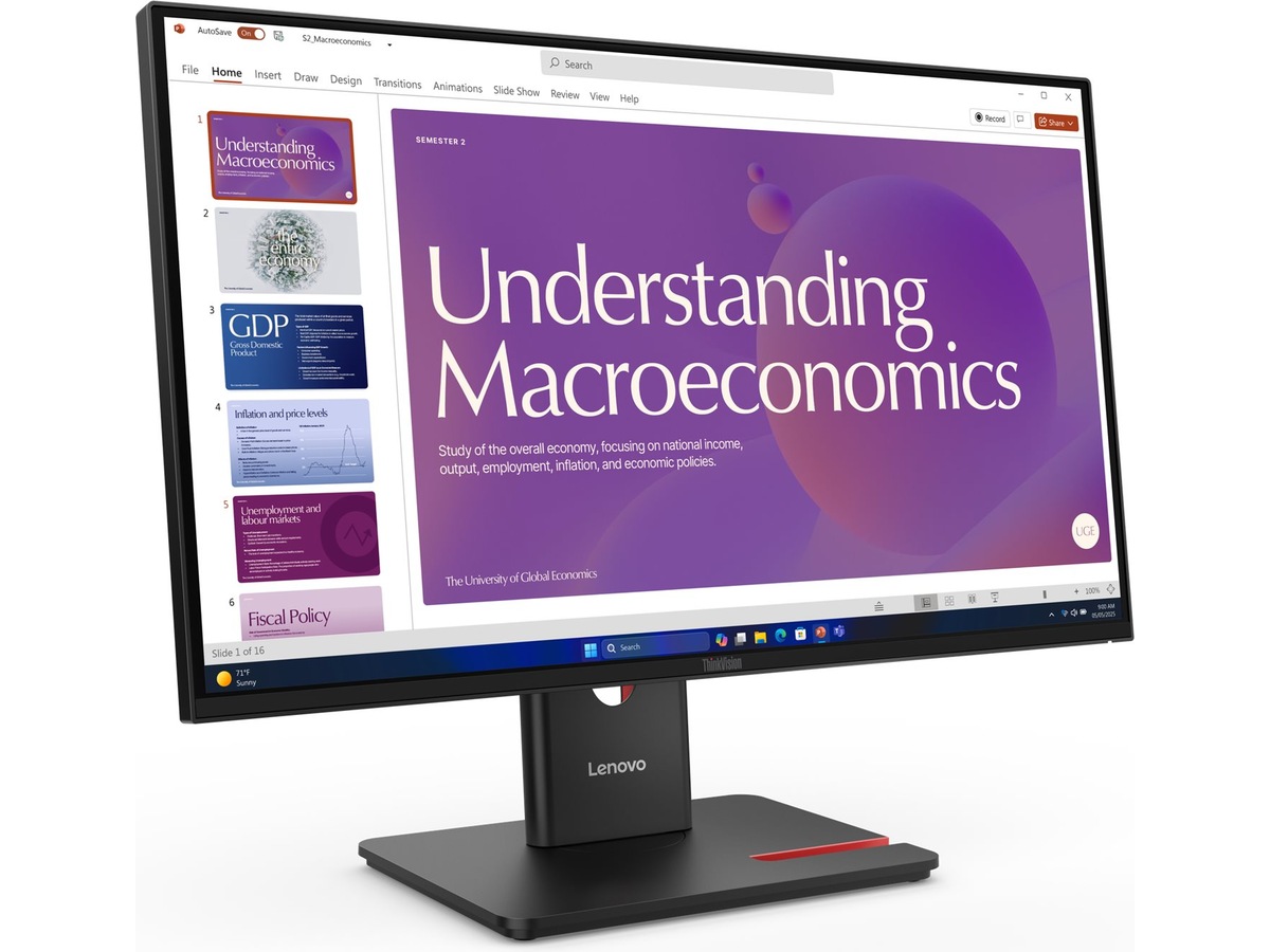 Lenovo 24" skærm ThinkVision  T24D-40 Skærme