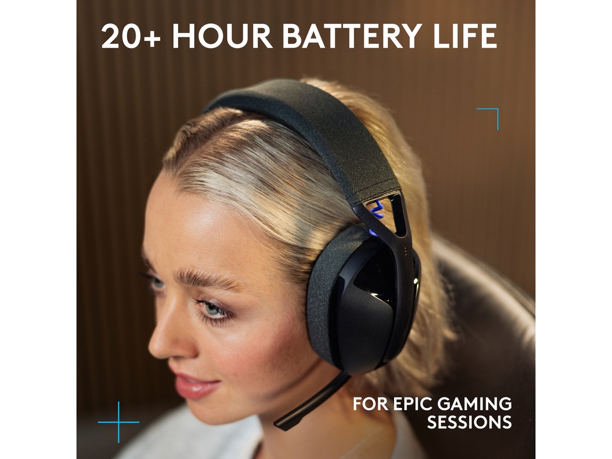 Logitech G321 Lightspeed Trådløst Gamingheadset (sort) Gamingheadset
