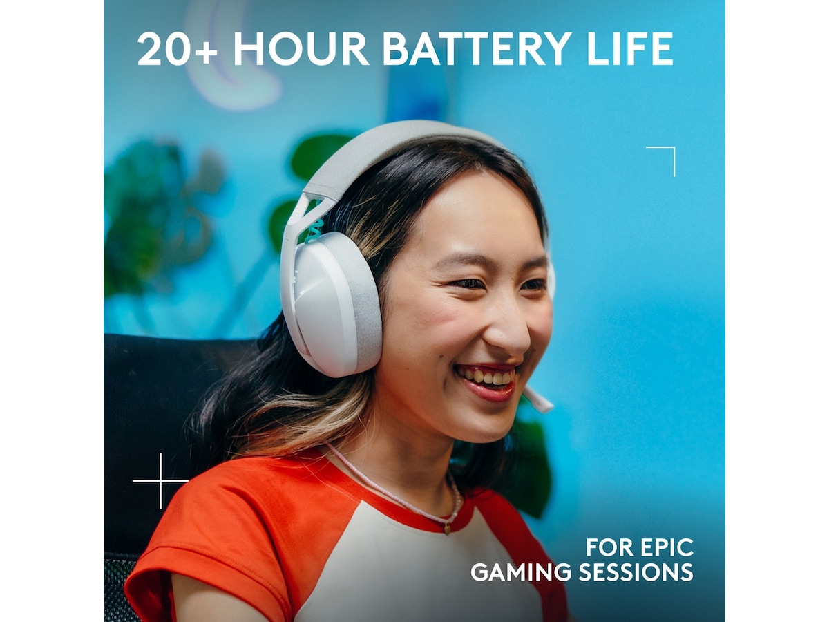 Logitech G321 Lightspeed Trådløst Gamingheadset (hvid) Gamingheadset