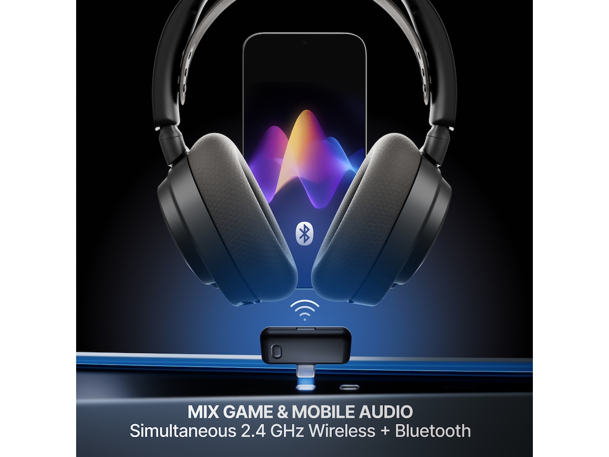 SteelSeries Arctis Nova 7P Gen 2 Trådløst Gamingheadset (sort) Gamingheadset