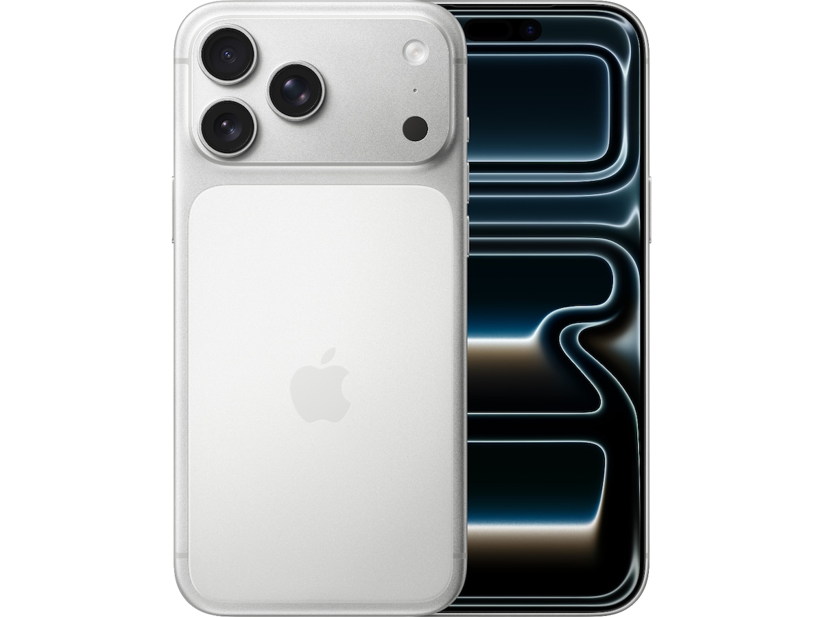 iPhone 17 Pro Max 512GB (sølv) Mobiltelefoner