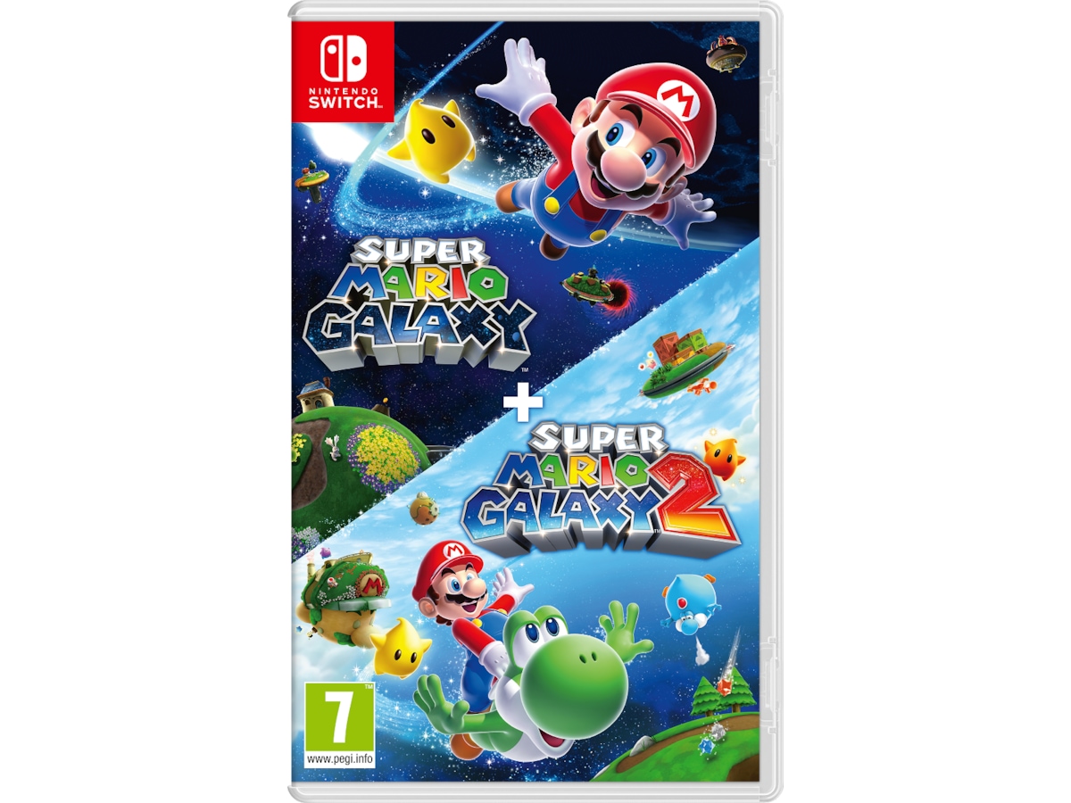 Super Mario Galaxy 1 + 2 Remaster Spil til Nintendo Switch