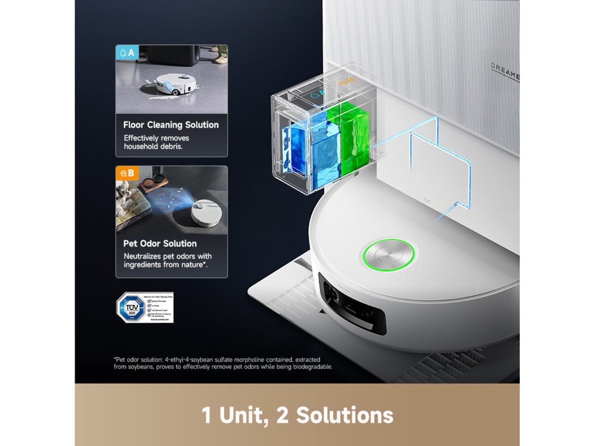 Dreame Aqua10 Ultra Roller Robotstøvsuger (hvidt) Robotstøvsugere