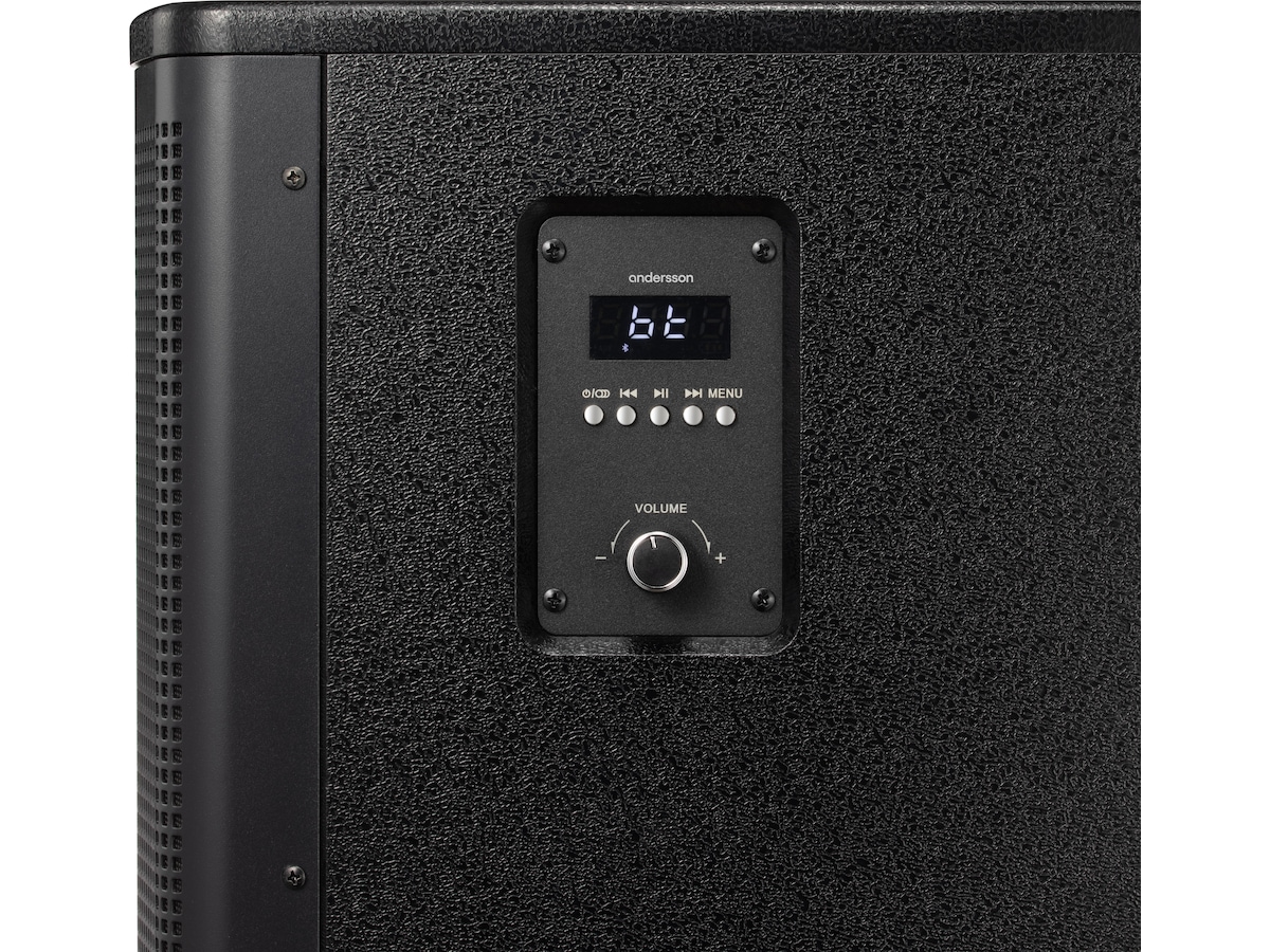 Andersson PA-system 300W Bluetooth 5.3 Højttalere