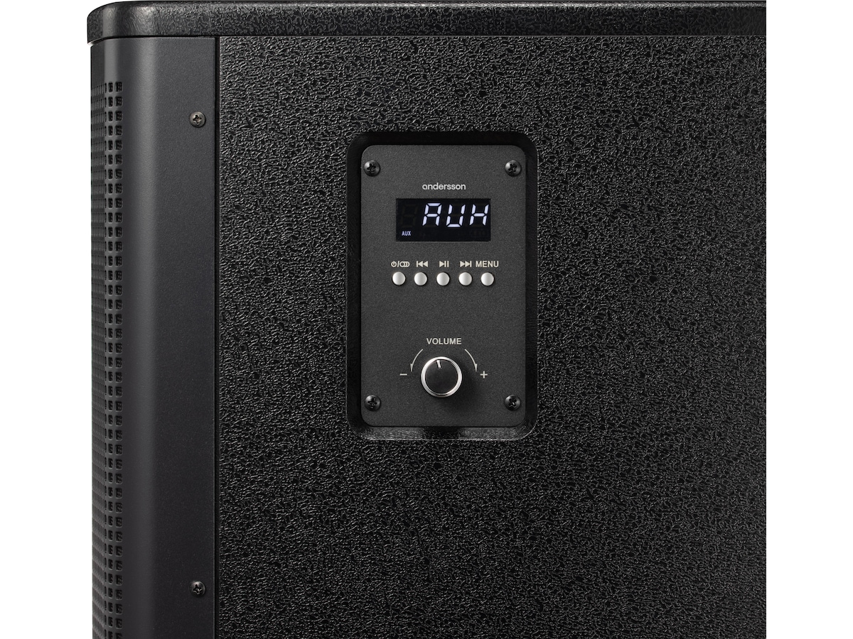 Andersson PA-system 300W Bluetooth 5.3 Højttalere