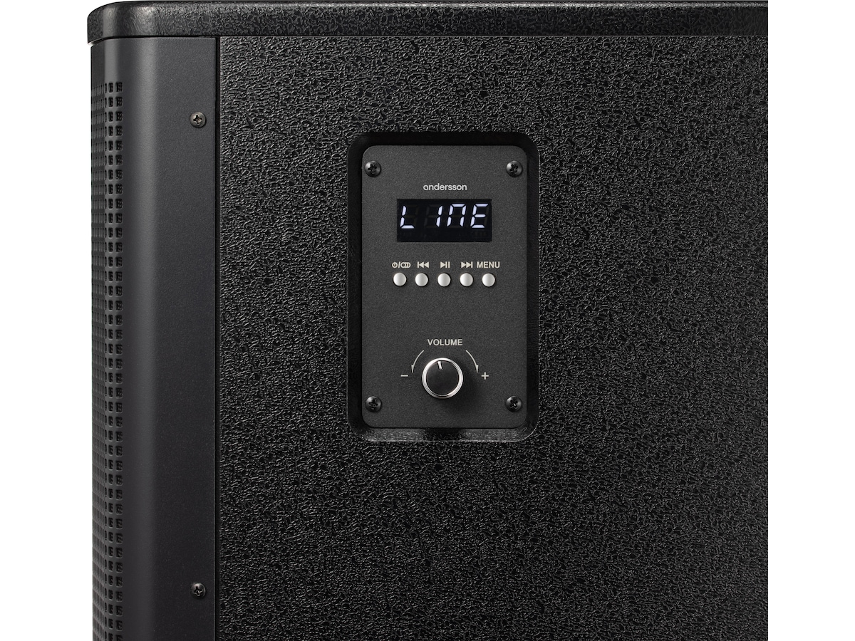 Andersson PA-system 300W Bluetooth 5.3 Højttalere