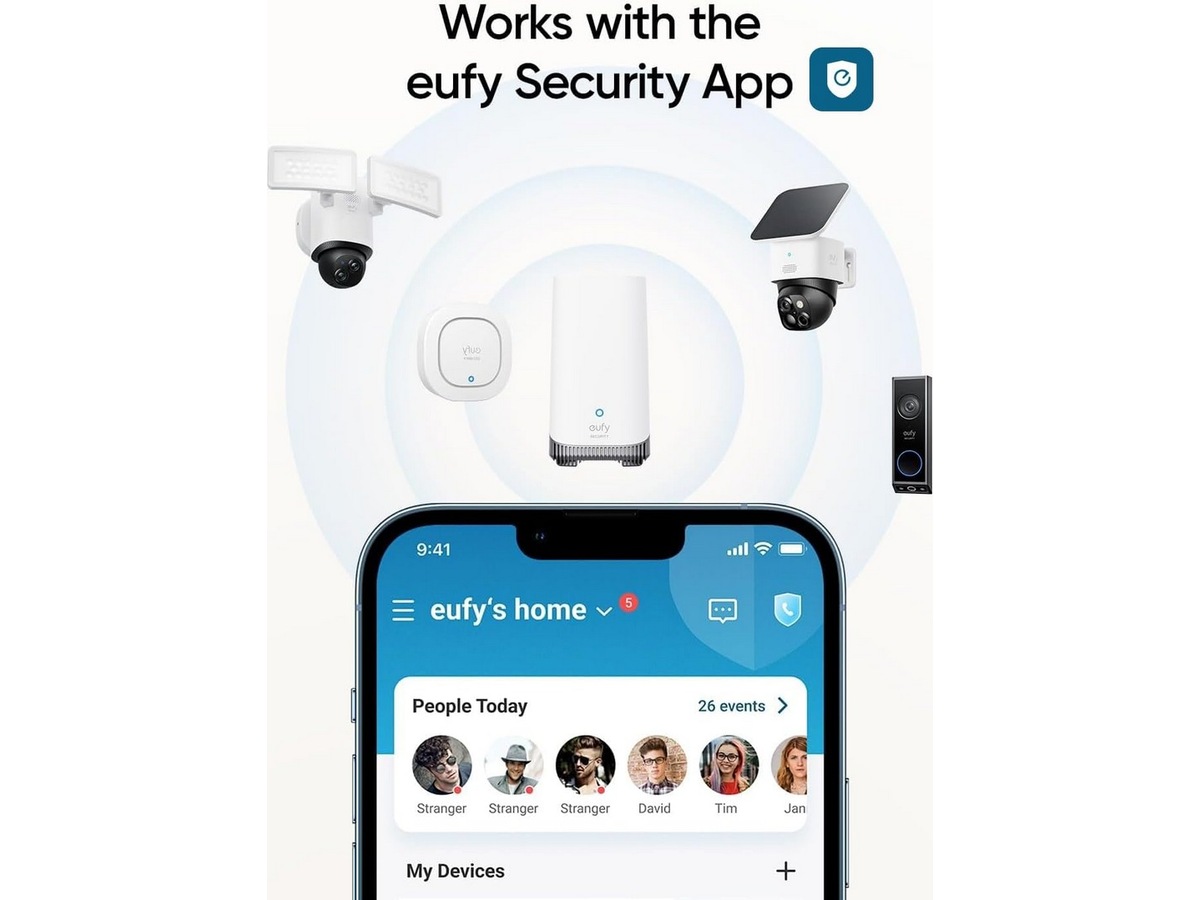 Eufy Security Sirene Tyverialarm