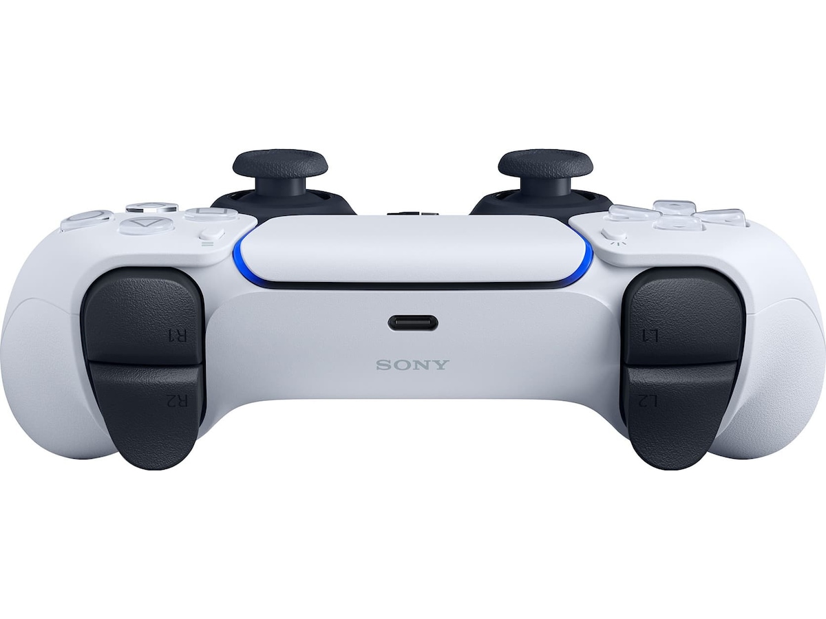 PlayStation 5 DualSense Controller (Hvid) Tilbehør til spilkonsoller