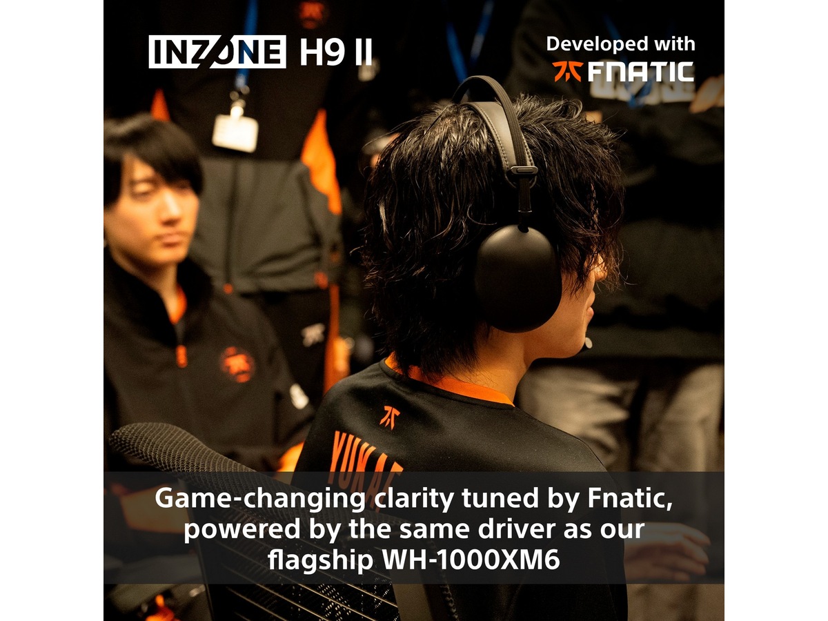 Sony INZONE H9 II Trådløst Støjreducerende Headset (sort) Gamingheadset