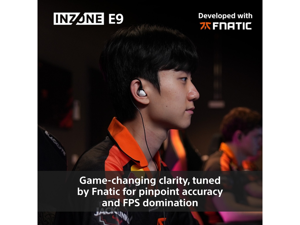Sony INZONE E9 In-Ear Gaming Ørepropper (hvid) In-ear høretelefoner