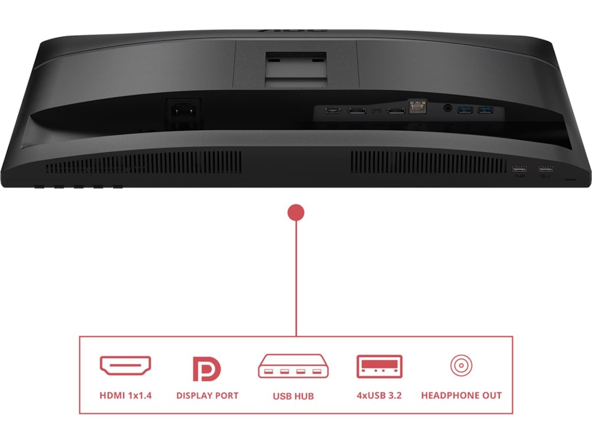 AOC 24" skärm 24E4CV Skærme