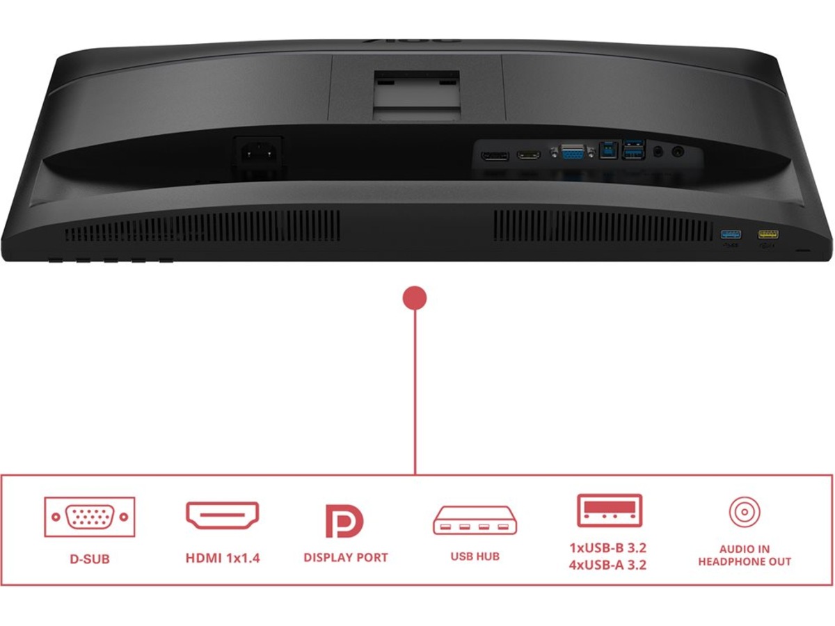 AOC 24" skärm 24E4U Skærme