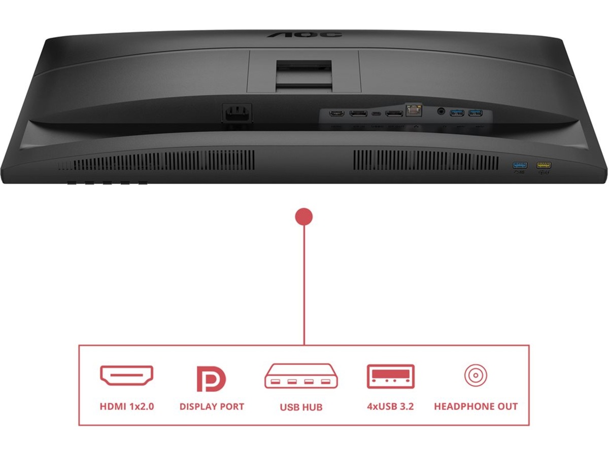 AOC 27" skärm Q27E4CV Skærme