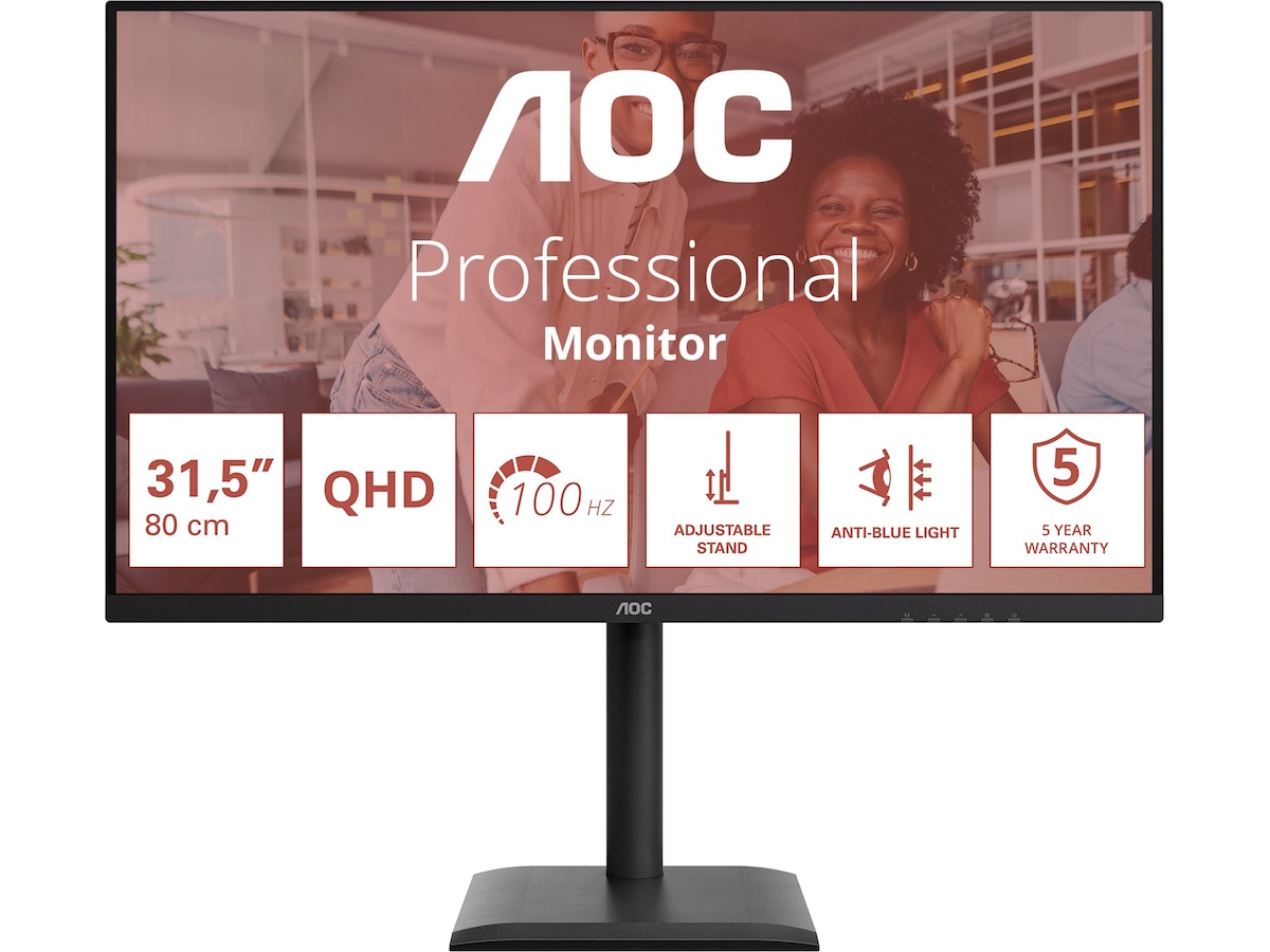 AOC 32" skærm Q32E4U Skærme