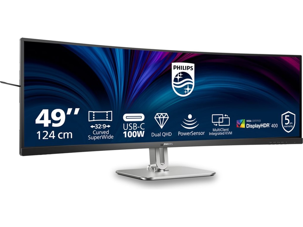 Philips 49" curved skærm 49B2U5900C/00 Skærme
