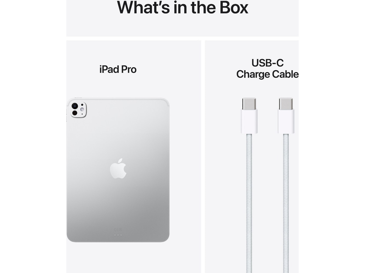 iPad Pro 11" (2025) 2TB WiFi (sølv) Tablets