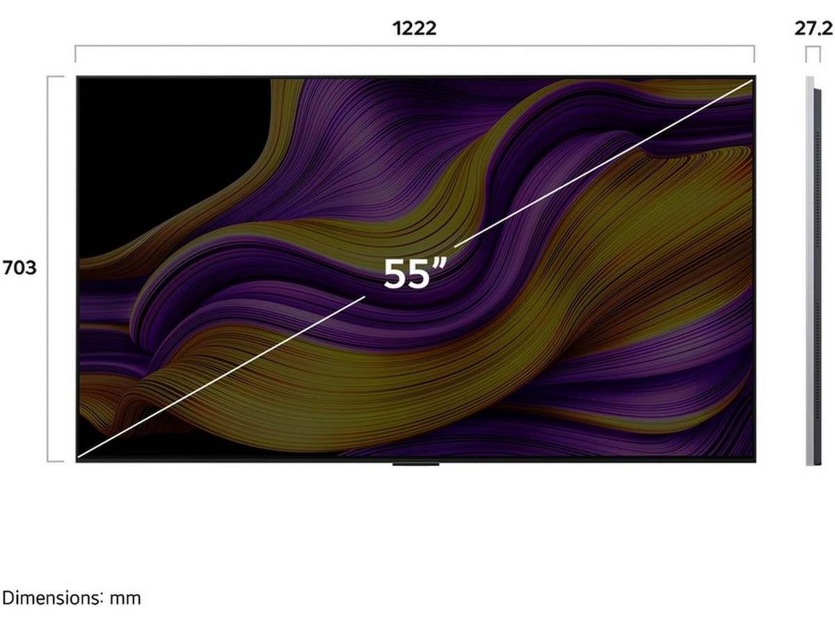 LG 65" G5 AI 4K OLED Smart TV (2025) + Soundbar 60 - 69 tommer TV