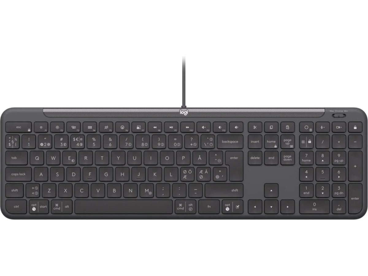 Logitech Signature Slim Wired K620 til erhverv Keyboards